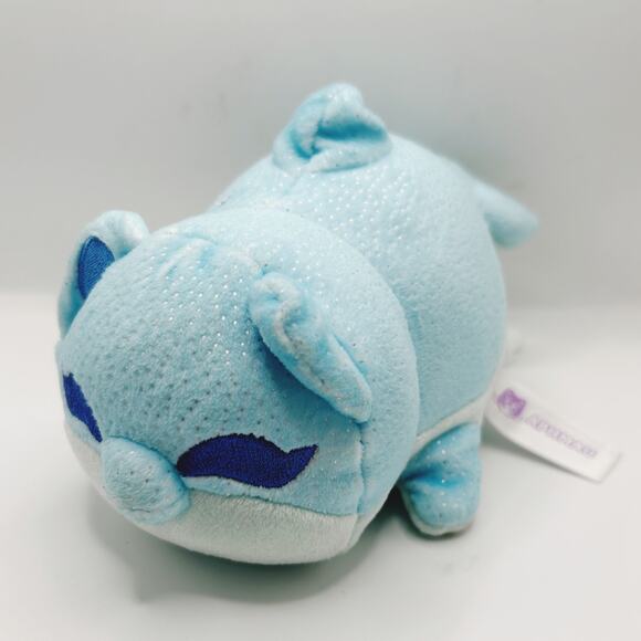 Aphmau MeeMeows Litter 5 Under the Sea Dolphin Cat 6 inch Plush - Picture 2 of 5